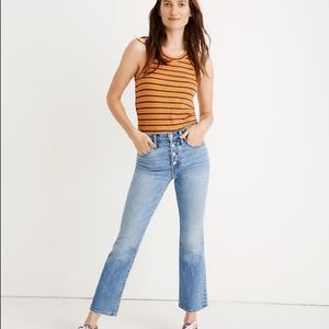 Madewell Cali Demi Boot jeans - Comfort Stretch